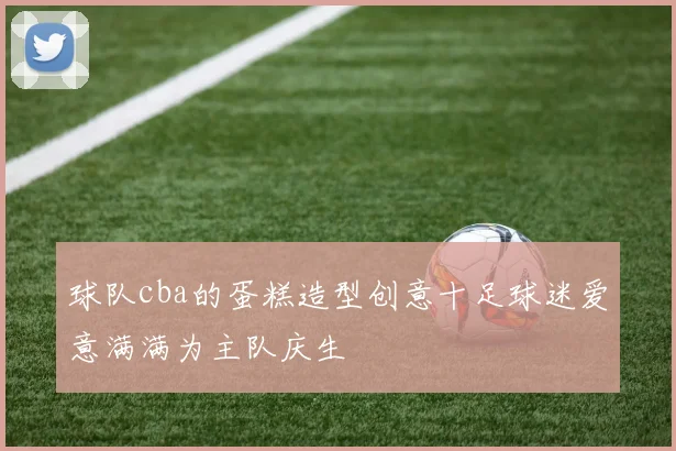 球队cba的蛋糕造型创意十足球迷爱意满满为主队庆生